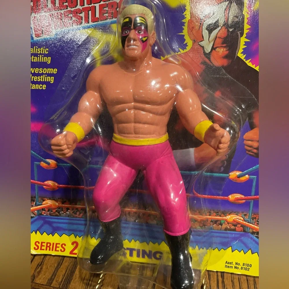 STING WCW Collectible Wrestlers Series 2 - Picture 4 of 9